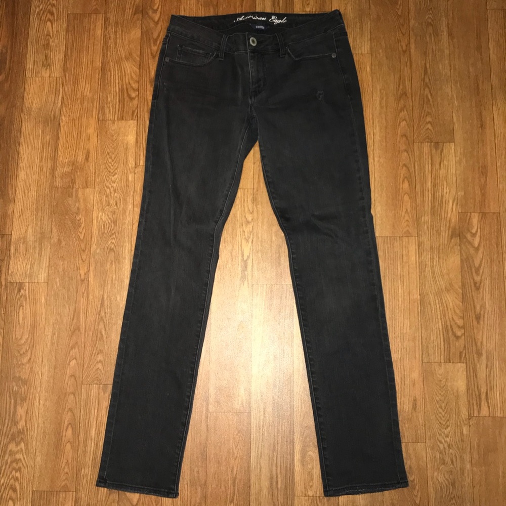 Black American Eagle Jeans